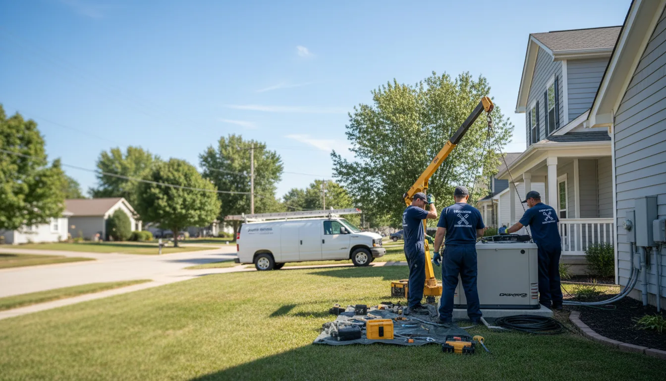 Generator Installation in Swartz Creek, MI near me